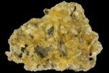 Selenite Crystal Cluster (Fluorescent) - Peru #108622-1